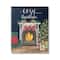 Stupell Industries Cozy Christmas Fireplace Mantel Canvas Wall Art